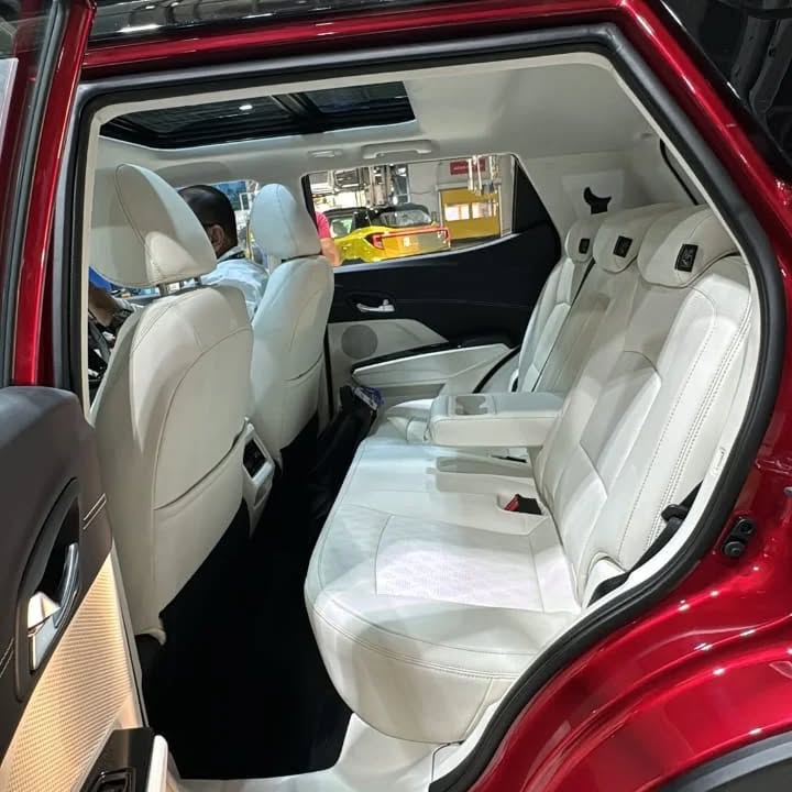 Mahindra XUV 3XO interior back seat view