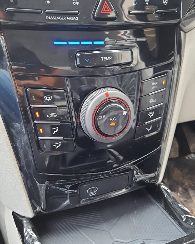 Mahindra XUV 3XO interior front view