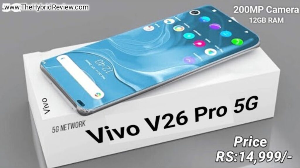 Vivo V26 Pro 5G phone photo image
