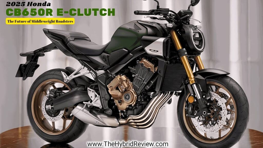 Honda CB650R E-Clutch bike photo image features