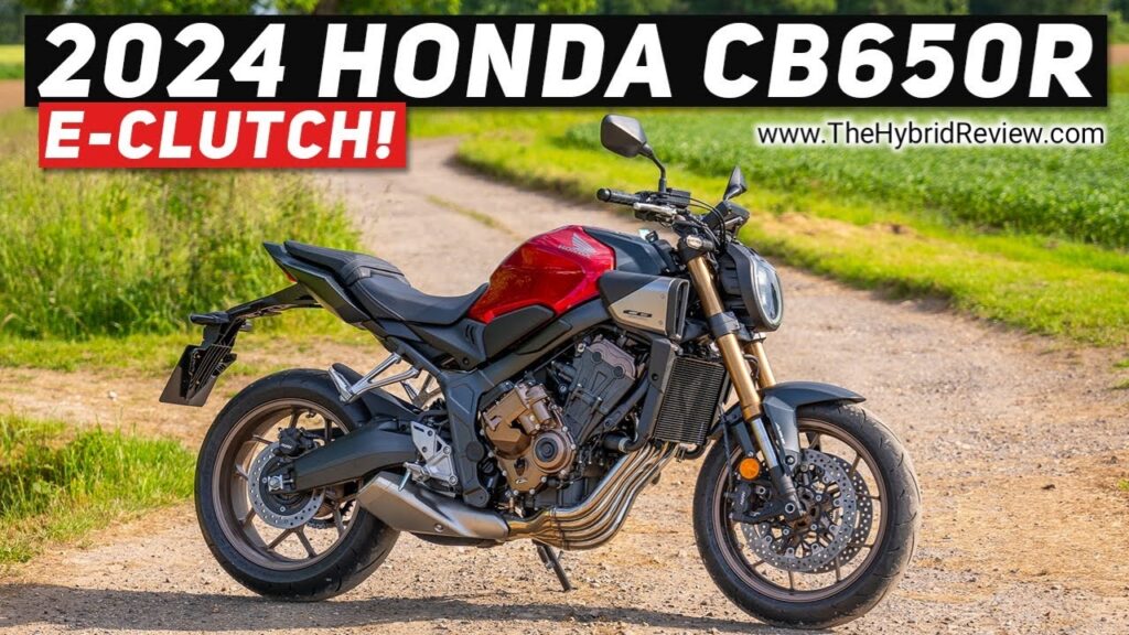 Honda CB650R E-Clutch bike photo image features