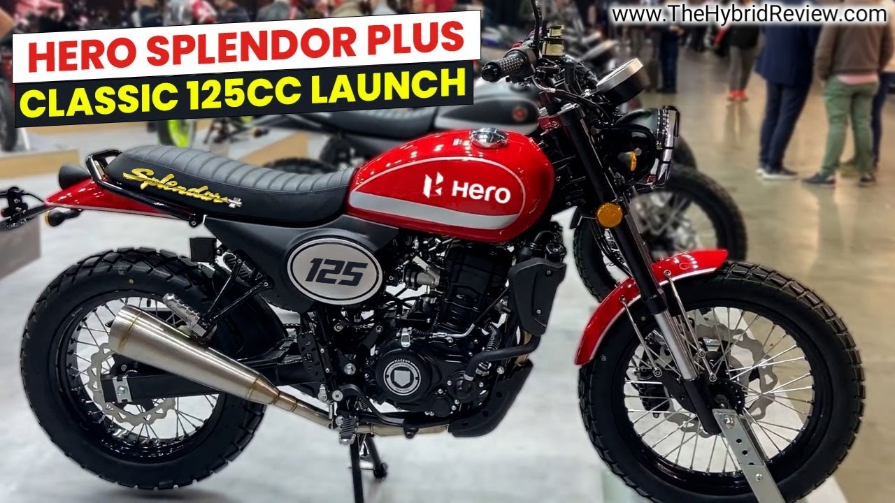 splendor 125cc new model 2025 bike photo image features