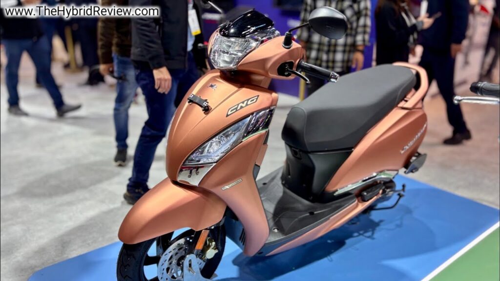 TVS Jupiter CNG Scooter Price, Photo, Image, Feature