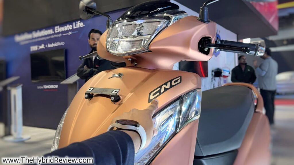 TVS Jupiter CNG Scooter Price, Photo, Image, Feature