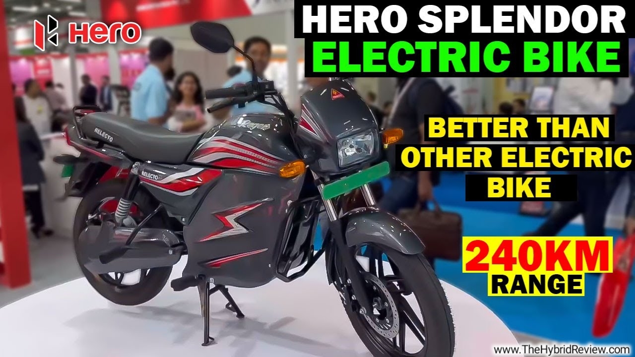 Hero Splendor Electric, Bike, Price, Photo, Image, Feature